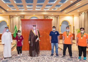 سمو أمير الجوف يستقبل لاعبي نادي ذوي الإعاقة بعد تحقيقهم مراكز متقدمة في بطولة المملكةلرفع الأثقال