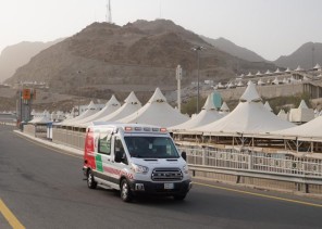 الهلال الأحمر يستعد بـ ١٤ مركز إسعافي  لاستقبال الحجاج بمشعر منى
