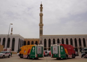 الهلال الأحمر يخصص ١٢ مركزا إسعافي و ٩٨ مسعفا لخدمة الحجاج بمشعر عرفات