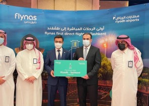طيران ناس يدشن أولى رحلاته المباشرة إلى طشقند
