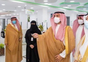 سمو أمير منطقة الجوف يدشن مبنى العيادات التخصصية بسكاكا