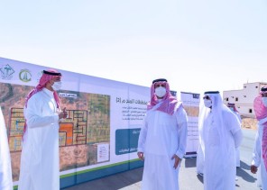 سمو أمير منطقة الجوف يقف على اكتمال سفلتة مخططات المنح في صوير بتكلفة 4 ملايين ريال