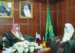 مدير فرع هيئة الأمر بالمعروف بالجوف يزور مدير الشؤون الإسلامية بالمنطقة