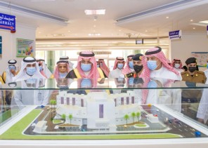 سمو محافظ حفر الباطن يفتتح قسم طب و جراحة العيون بمستشفى الدكتور نور محمد خان