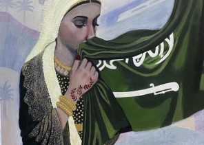 فنانة تشكيلية تعزز حضور الفل الجيزاني في اليوم الوطني.. بلمسة واقعيه