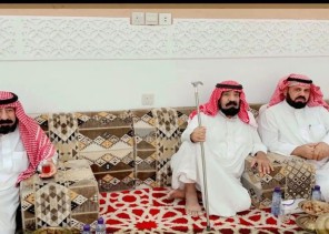 عضو المجلس البلدي فهد بن براك يستقبل عدد من المشائخ و الوجهاء