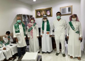 “المدخلي” يرعى احتفال صحي الجاضع باليوم الوطني 91