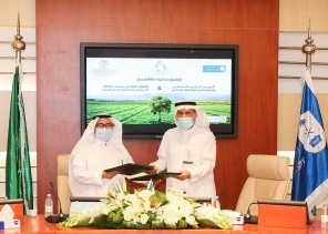توقيع مذكرة تفاهم بين كرسي التغير المناخي والمركز الوطني لتنمية الغطاء النباتي