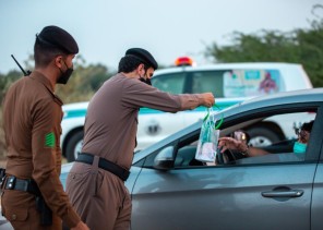 القوات الخاصة لأمن الطرق تشارك أبناء الوطن احتفالهم باليوم الوطني الواحد والتسعين