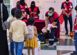 الهلال الأحمر بالجوف يحتفي باليوم العالمي للإسعافات الأولية