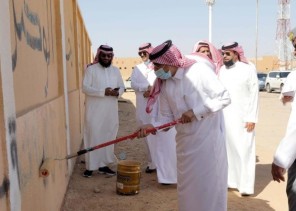 بالصور: مدير “تعليم الجوف” يدشن الحملة الإعلامية لمبادرة “مدارسنا بلا تشوه”