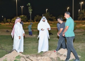 أمانة حفر الباطن تعد بزراعة أكثر من 24 ألف شجرة لتكثيف الغطاء النباتي