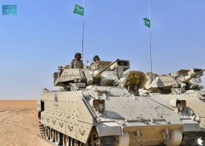 انطلاق مناورات تمرين (رماية الخليج 2021) في دولة الكويت بمشاركة القوات البرية الملكية السعودية