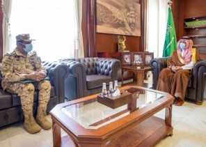 سمو أمير حائل يستقبل قائد كتيبة مكافحة الشغب 111 بالمنطقة بمناسبه تعيينه