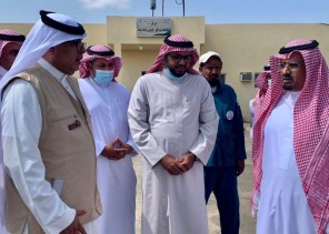 محافظ العارضة يقوم بزيارة تفقدية لمركز مكافحة مكافحة نواقل الأمراض بالعارضة