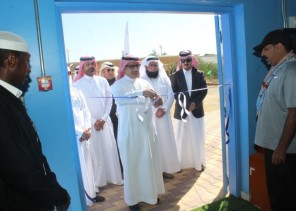 عميد الكلية التقنية بأبها يفتتح الصالة الرياضية ويدشن النشاط الرياضي والكشفي