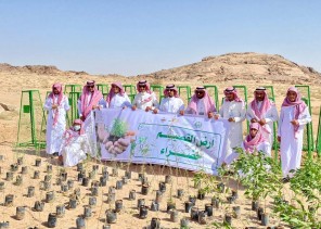 محافظ ضرية يطلق حملة “أرض القصيم خضراء”