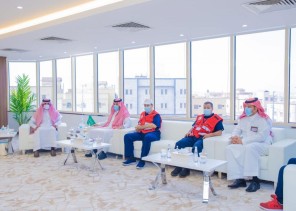 الصافي يستقبل مدير عام فرع هيئة الهلال الأحمر بالمنطقة الشرقية