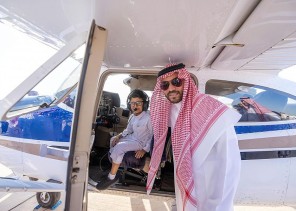 سمو نائب أمير حائل يرعى انطلاق فعاليات نادي الطيران السعودي في مطار حائل الدولي