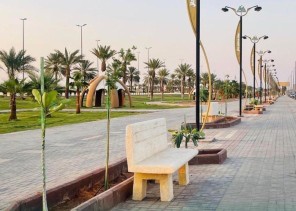 إعادة تأهيل حديقة الياسمين وتغطية 120 ألف متر مربع من المسطحات الخضراء