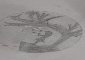 الفنانة التشكيلية الرسامة الصغيرة ميار بكري : احب الرسم بالالوان الزيتية والخشبية