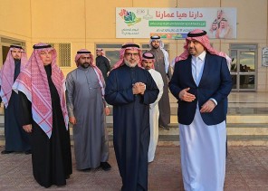سمو أمير منطقة الحدود الشمالية يتفقد الكلية التطبيقية بمحافظة طريف