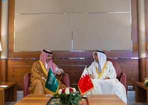 وزير الخارجية يلتقي الممثل الخاص لملك البحرين على هامش القمة العربية