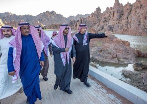 سمو نائب أمير حائل يقف على جاهزية السدود في المنطقة