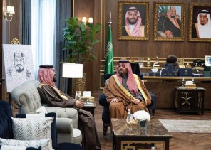 سمو أمير الحدود الشمالية يستقبل مدير فرع ديوان المحاسبة المعين حديثًا