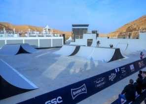 27 يوماً لإنشاء “ارينا” لبطولة كأس العالم للدراجات الاستعراضية