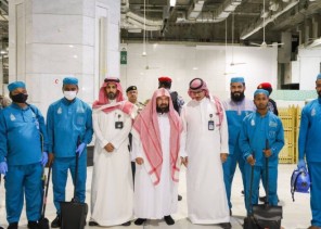 السديس يقف على أعمال الإدارة العامة للوقاية والرعاية الصحية بالمسجد الحرام