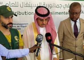 مركز الملك سلمان للإغاثة يدشن مشروع توزيع سلة إطعام في جمهورية السنغال للعام 2023م