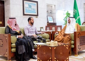 سمو نائب أمير الرياض يستقبل رئيس مجلس إدارة جمعية رعاية مبتوري الأطراف