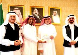 ” التركي” يكرّم المهندس محمد غالب المشيخي لحصده شهادة برنامج الإنتاجية الناجحة للقيادات