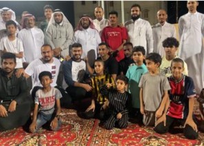 بالصور : الإفطار الجماعي لأهالي قرية المحلة غوان