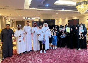 حفل معايدة فريق متعافين ومرضى السرطان بمناسبة عيد الفطر المبارك