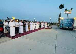 هيئة الأمر بالمعروف بالشرقية في حاضرة الدمام تفعل المصلى المتنقل بالواجهة البحرية خلال عيد الفطر