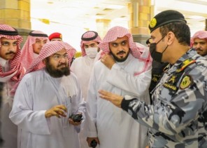 السديس يطلع على الجهود المبذولة لقاصدي المسجد الحرام في الليلة 27 ويوجه بتكثيف الخدمات