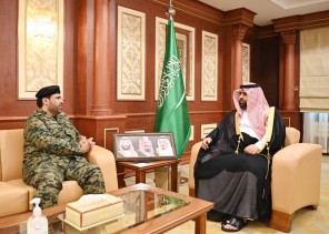 سمو نائب أمير منطقة جازان يستقبل وكيل وزارة الداخلية لشؤون الأفواج الأمنية