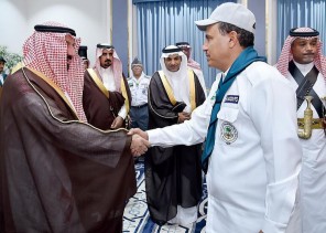 سمو أمير نجران يدشن مسابقة رسل السلام للتميز الكشفي
