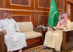 سمو نائب أمير منطقة حائل يستقبل رئيس نادي الجبلين