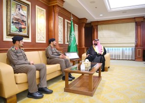 سمو نائب أمير منطقة جازان يستقبل مدير الدفاع المدني بالمنطقة المعين حديثاً