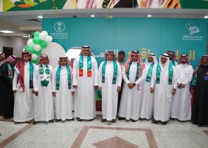 البيئة بجازان” يحتفلون باليوم الوطني