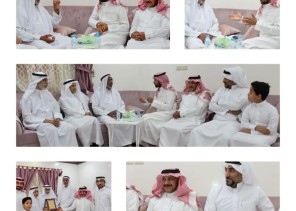 يتقدمهم العميد بحري “صادق المطر” .. أهالي بلدة الفضول يُكرمون الناشط الإجتماعي “أحمد السالم”