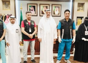 محافظ أبوعريش يُدشّن حملة للتطعيم ضد الإنفلونزا الموسمية