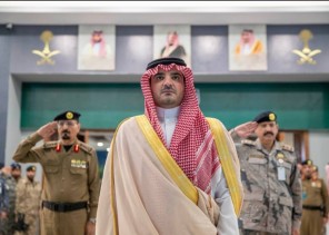 الأمير عبدالعزيز بن سعود يرعى الحفل الختامي للتمرين التعبوي المشترك الخامس لقطاعات قوى الأمن الداخلي وطن 93 في المنطقة الشرقية