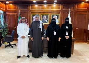 مدير فرع البيئة بالشمالية يستقبل أعضاء جمعية حياة لسرطان الثدي بعرعر