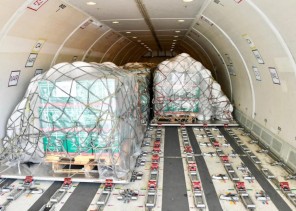 مغادرة الطائرة الإغاثية السعودية الثانية لإغاثة الشعب الفلسطيني في قطاع غزة