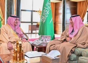 أمير منطقة تبوك يستقبل مدير فرع الديوان العام للمحاسبة بالمنطقة