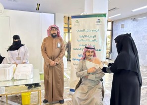صحة حائل تُنفّذ حملة للتطعيم ضد الإنفلونزا الموسمية
